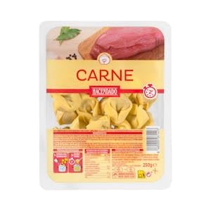 Pasta fresca tortellini carne Hacendado Bandeja 250 g Pack 2