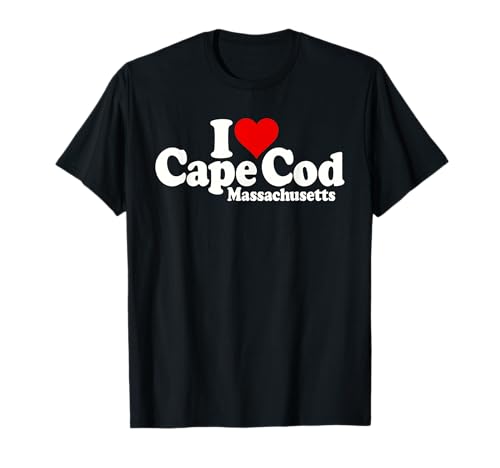I LOVE HEART CAPE COD MASSACHUSETTS T-Shirt