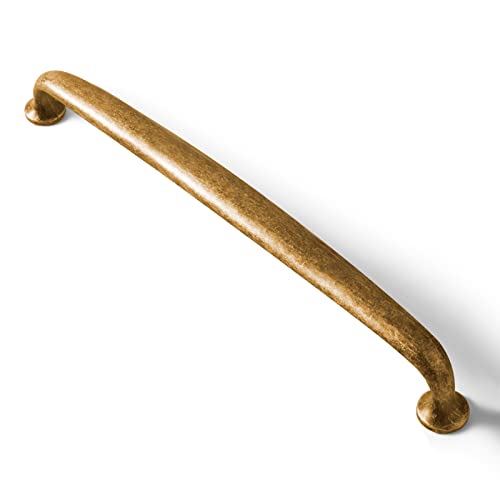 Goo-Ki 6 Pack Antique Brass Cabinet Pulls Arch & Bow Dresser Handles, 7.56" c-c Vintage Brass Zinc Alloy Drawer Pulls Solid Kitchen Cabinet Hardware by Goo-Ki - Used condition - US$31.80