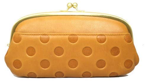 un signet アンシグネ 55214 ドット柄がま口長財布 un signet（アンシグネ） 財布 レディース 長財布 日本製 革 レザー