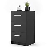 Unsere Nachtkommode passt perfekt zu jedem Boxspringbett. Mit 66cm Höhe ist sie bequem von Ihrem Bett erreichbar.