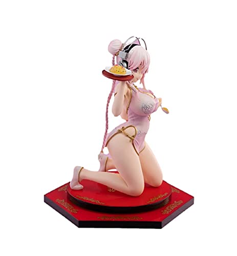 Anmine EMON Restaurant Serie Super Sonico China Kleid Ver Anime Figuren Sammlung Statue Modell Kinder Spielzeug Geschenk Cover