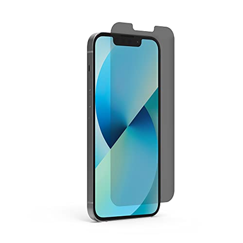 Puregear 2-Way Privacy Tempered Glass Screen Protector Compatible W/ Apple Iphone 13 Mini (2021) 5.4", Self Alignment Installation Tray, Touch Sensitive, Case Friendly, Anti-Fingerprint Coating, Lifetime Replacement, Protect Your Privacy Conceal Your Screen #TOP1