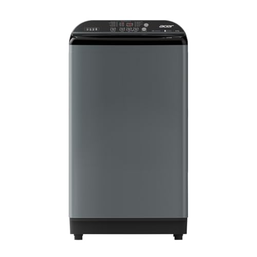 Acer 8.0 Kg 5 Star Fully-Automatic Top Loading Washing Machine (AR80QFATLH1C1IG24D, Inox Grey,10 Wash Programs, Magic Filter, Robust Motor) 2 3150cMAkgwL