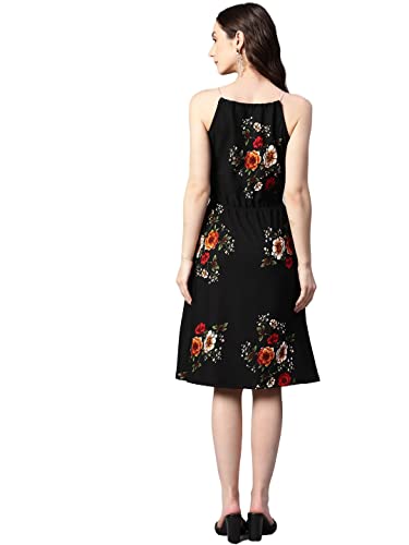 Image of arriva fab Women's Knitted Polyster Printed Dress