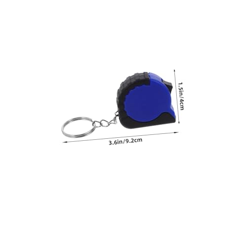 Mini cinta métrica retractil llavero 10 piezas miniatura 2