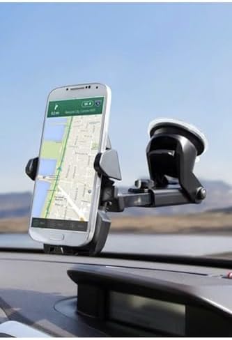 Hombak Uzayabilen Vantuzlu Cep Araç Telefon Tutucu Oto Araba Içi Telefon Tutacağı 360 - Görsel 1