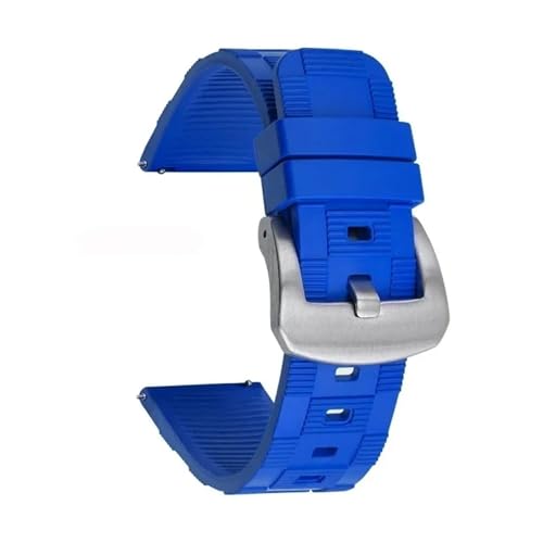 tbfSXgbv NCbN[X eB\Ή IKΉ ZCR[Ή uCgOΉ X|[ch Y fB[X jo[TEHb`oh 20mm 22mm(Blue-silver,20mm)