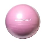 Eduro Gymnastikball Fitnessball Sitzball Bürostuhl Ball Pumpe Sportball (65cm-Pink)