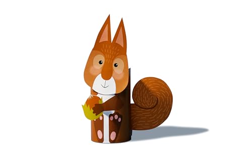 Ravensburger – EcoCreate – Eco-Responsable – Recyclage – Jouets – Fabrication Objets – Thème Animaux – Loisir créatif – Activité détente et créative – Dès 6 Ans – 18132 – Version française