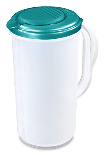 BPA Free, 2 Quart 1.9 L Round Snap Tight Pivot Top Spout
