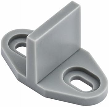 National Hardware N187-090 Pocket Door Floor Guide, Single, Gray - Quantity 2