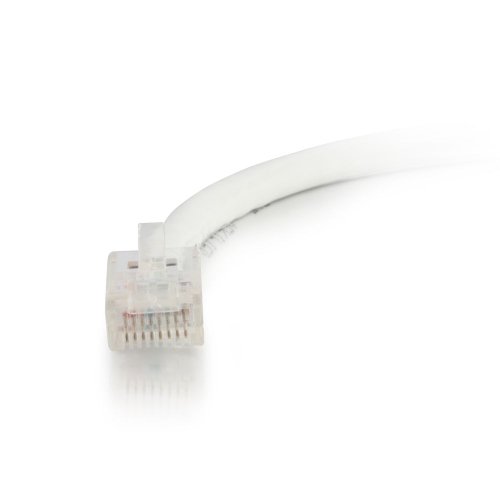 Image of C2G 00612 Cat5e Cable - Non-Booted Unshielded Ethernet Network Patch Cable, White (12 Feet, 3.65 Meters)