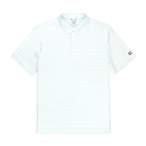 AFTCO Men's Link Short Sleeve Polo