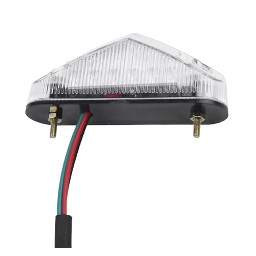 Feu arriere de moto universel 12 LED stop puissant 12V