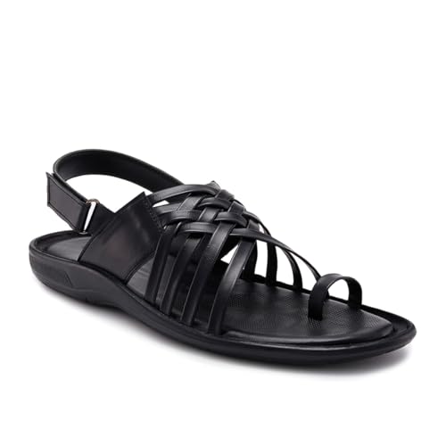 Image of Regal Men One Toe Formal Strappy Sandal