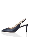  find. Fern-s-sh-1-70 Tacones con Tira Trasera, Azul Marino, 39 EU