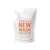 Hairstory New Wash Original Refill – Detergent-Free Cleansing Cream, Shampoo & Conditioner Alternative for All Hair Types, Promotes Scalp Health & Moisture, 8 oz