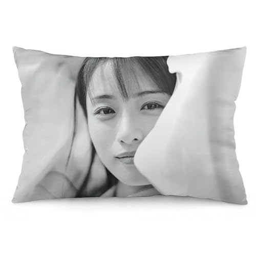 石原さとみ 54 枕カバー ロング枕カバー 両面印刷 柔らかく生地 横寝用抱き枕 向き寝 室内装飾 16 "x24 "