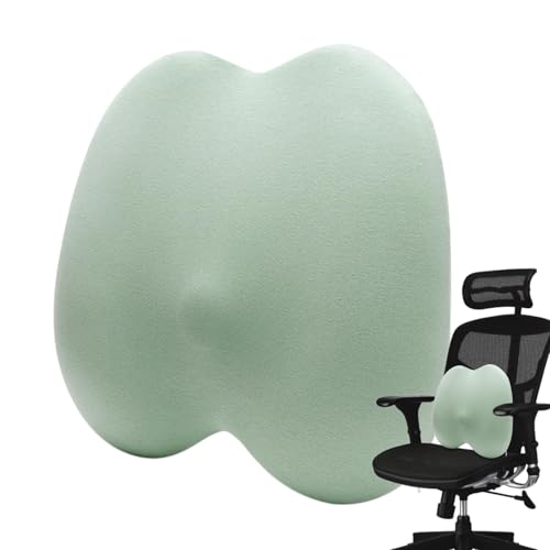 Almohada de apoyo lumbar | Cojín ergonómico para respaldo de automóvil | Cojín de apoyo lumbar transpirable para silla de trabajo y asiento de coche