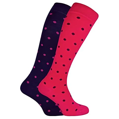 Sock Snob - Calcetines Altos de Bambú para Mujer (2 Pares) Cover
