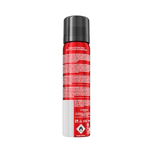 Image of L'Oreal Paris Infaillible 3-Second Setting Mist, Transfer-proof & Waterproof Setting Spray, Quick drying, 75ml (Pack of 2)