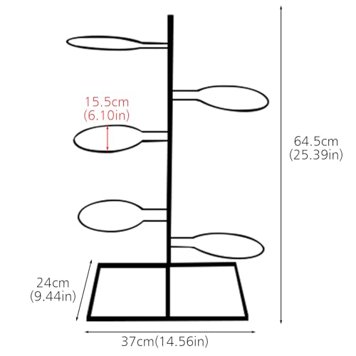 Support de rangement pour balles de sport noir afin de libérer de l'espace - 2