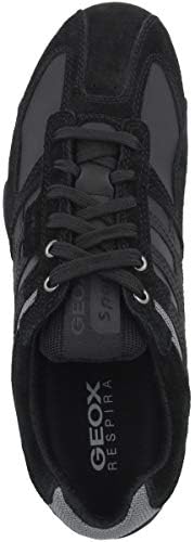 Geox UOMO SNAKE K, Men’s Low-Top Trainers Sneaker, Black, 6 UK (39 EU) | Image 1
