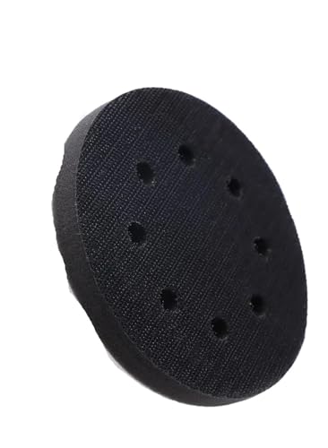 Tampon d'interface 5 pouces 8 trous à mousse éponge souple pour ponceuse orbitale sans vibrations