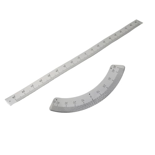 FSFY Mill Tool Milling Machine 45 & 90 Degree Angle Plate For Bridgeport CNC Part Silver Metal 1set