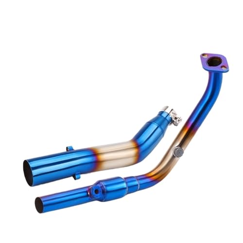 Tuyau d'échappement moto MT15 R15 remplacer collecteur rouillé par de l'acier inoxydable