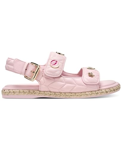 Image of KARL LAGERFELD Women's Charlay Double Strap Sandal With Pin Embellishments
