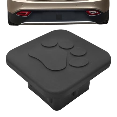 CUBIERTA DEL RECEPTOR DE ESTRITO, cubierta de enganche | Enchufe de polvo de enganche de boca cuadrada | Accesorios para automóviles al aire libre, inserto de gancho de enganche, tapa del tubo del