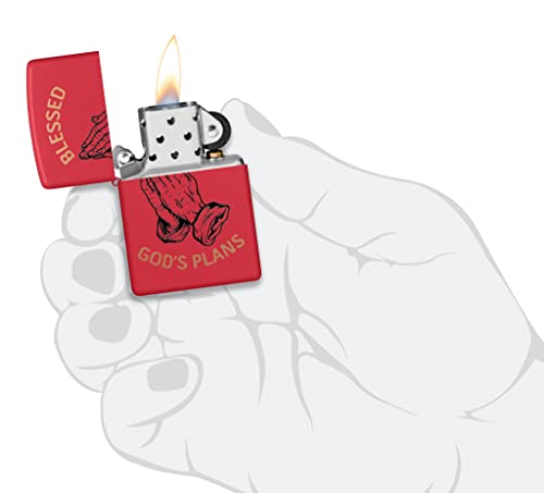 Briquet ZIPPO de collection avec gravure laser Blessed Design finition premium