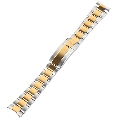 Stainless Steel Watchband For Strap Sub Case Cinghia Matte Brushed Bracelet Sangle Gurt Watch Accessories Parts Correa Glide Loc