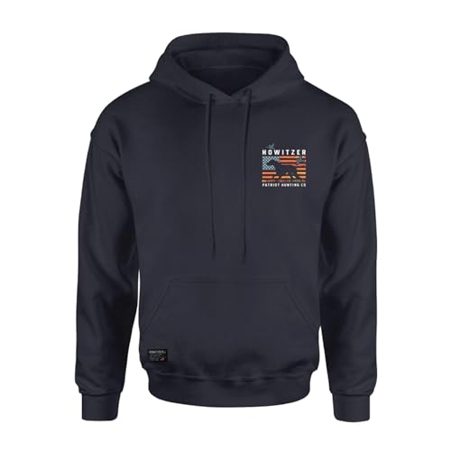 Howitzer Style Men's Hoodie Hunting Dog Military Grunt MFG2