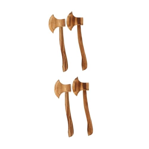 Cosplay garçon fille Healvian : lot 4 accessoires costume Halloween bois durables sans plastique