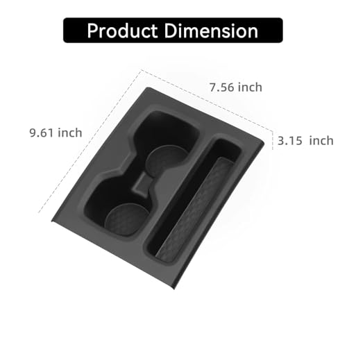 Support Gobelet Voiture Silverado EV Fixation Stable Boissons Console - 3