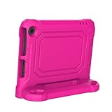 Lainergie 7 Tablet Case for Kids, Lightweight Shockproof Kid-Proof Cover with Handle Stand for 7 inch Tablet Kids Case,Pink