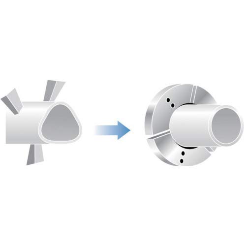 THE CUT 円形生爪 北川製 10インチ チャック用 TKR1060