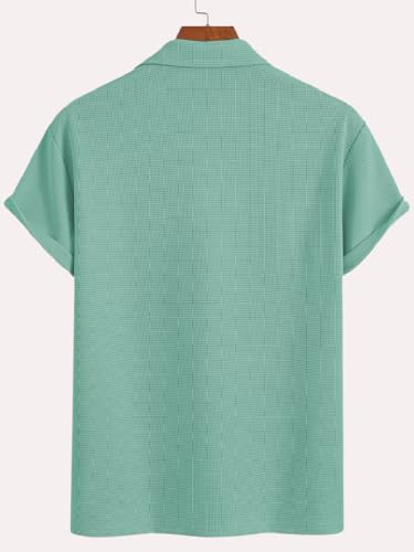 Image of TAGDO Men's Premium Waffle Knit Regular fit T-Shirt || Mens Tshirt (2018)