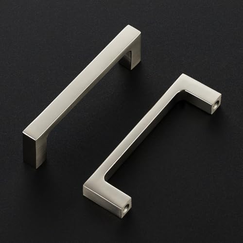 Image of Ravinte Brushed Nickel Kitchen Cabinet Solid Handles,3-1 /2 Inch,5 Pack