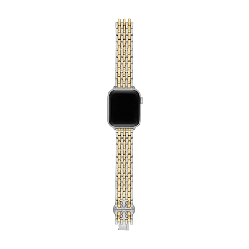 Image of Tory Burch Women's Eleanor 38 /40 /41 /42mm and 42 /44 /45 /46mm Stainless Steel Band for Apple Watch