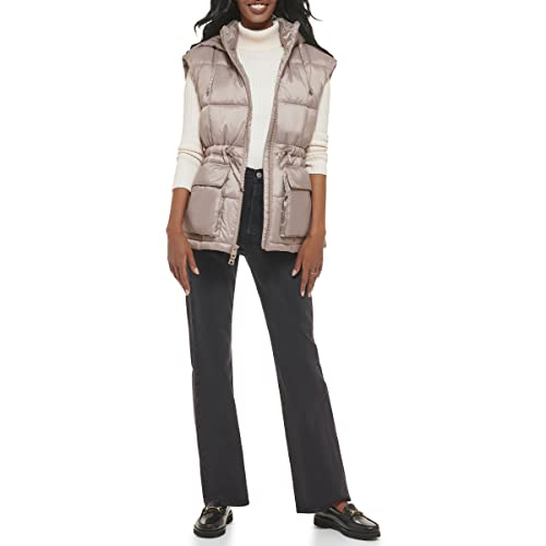 Levi's Women's Quilted Megan Hooded Puffer Jacket2