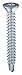 Tamper Screw, Flat, 8-18, 1 1/4, PK50