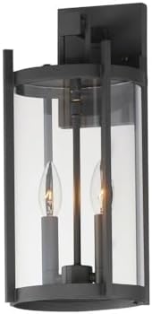 Maxim Belfry - 2 Light Outdoor Wall Mount-16 Inches Tall and 8 Inches Wide