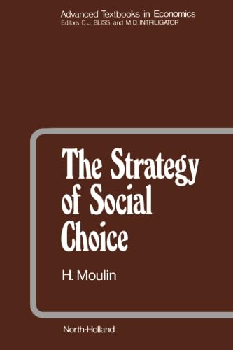 洋書 The Strategy of Social Choice Amazon | The Strategy of Social Choice | Moulin, H., Bliss