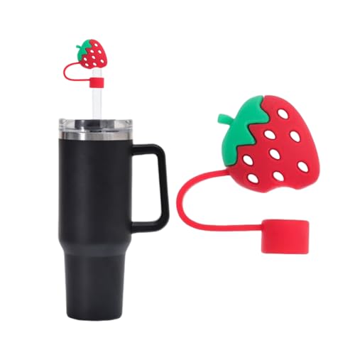 Tapa de pitillo silicona roja para vaso Stanley 40&30 Oz miniatura 1