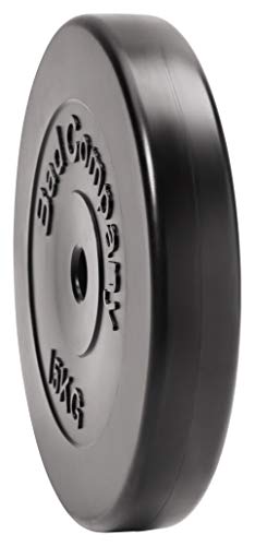 Disques d'haltères 30/31 mm en plastique par paire (1-30 kg) ou en kit (3-90 kg) I Poids pour haltères et haltères courts – Image 4