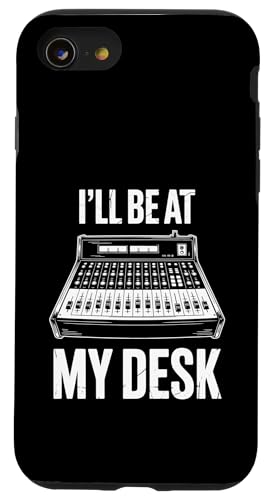 Ill Be At My Desk �T�E���h�G���W�j�A �I�[�f�B�I�~�L�T�[ ���y�v���f���[�T�[ �X�}�z�P�[�X iPhone SE (2020) / 7 / 8 �p